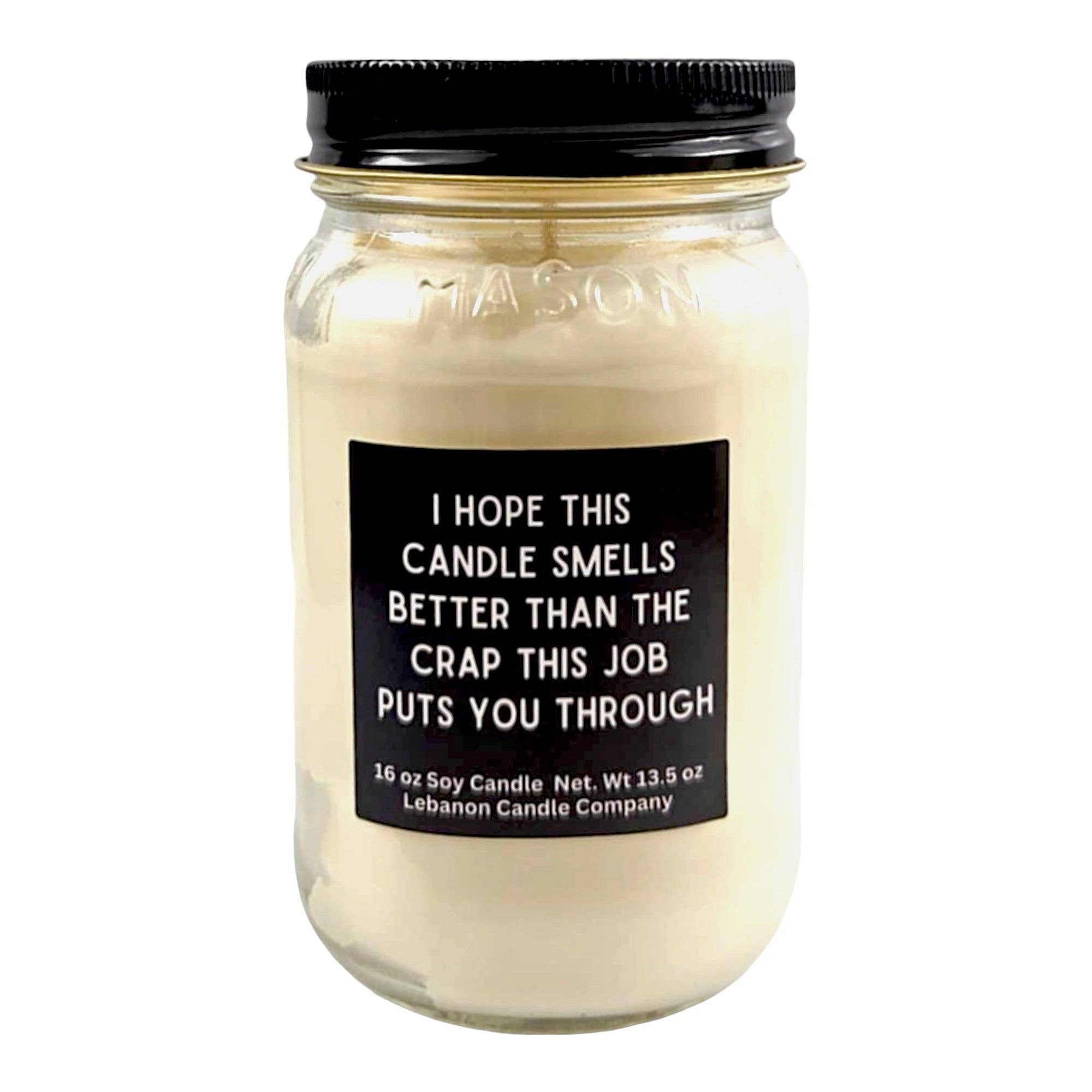 Lebanon Candle Company - Wholesale Jar/filled candle - Funny Adult Humor Candles Wholesale Pack8