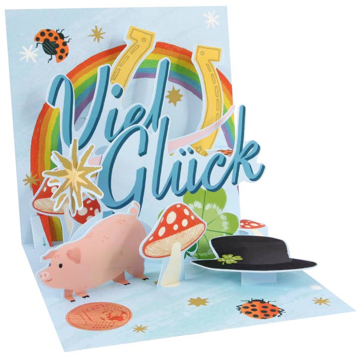 Pop Up 3D Treasure Viel Glück für den Großhandel von Popshots Studios