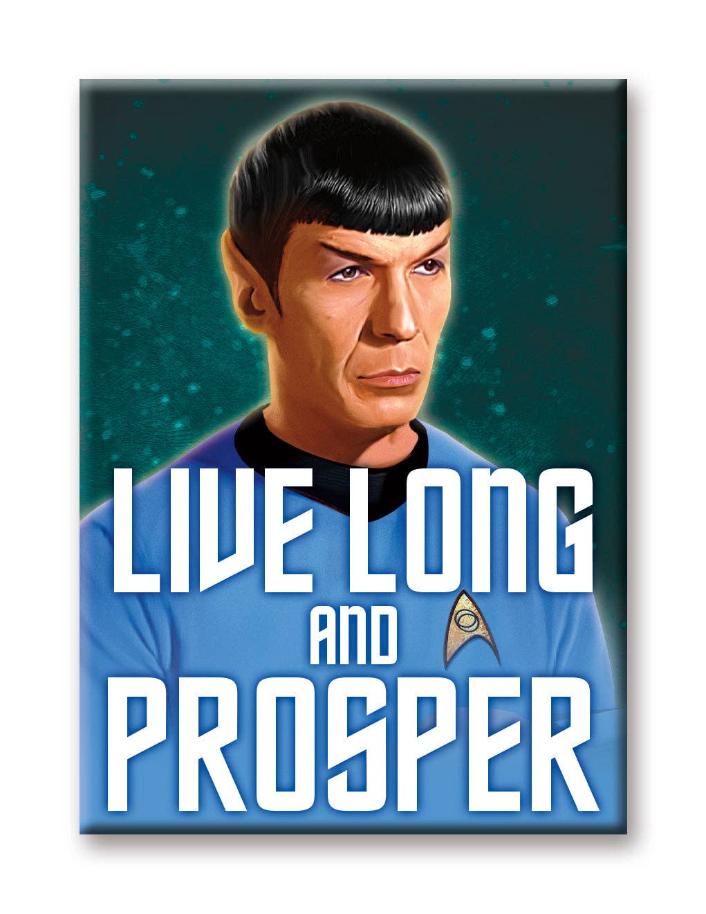 Great Stuff Novelties (GSN) by NMR Brands - Wholesale Magnet - Star Trek - Spock Quote Flat Magnet (2.5" x 3.5")0