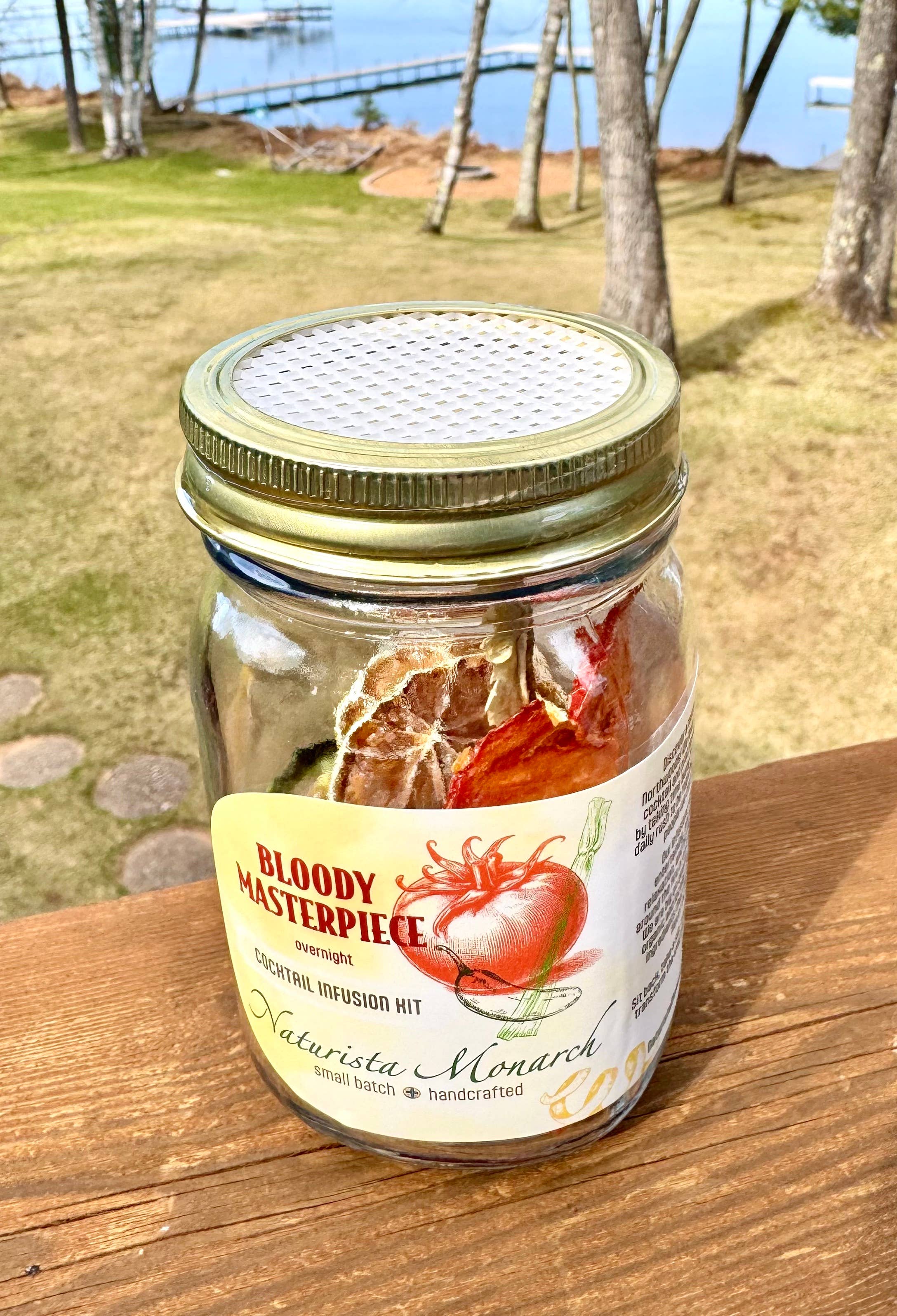 Naturista Monarch - Wholesale Cocktail Mix/Syrup - Bloody Mary - Northwoods Handcrafted Cocktail Kit4