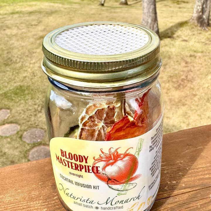 Naturista Monarch - Wholesale Cocktail Mix/Syrup - Bloody Mary - Northwoods Handcrafted Cocktail Kit4