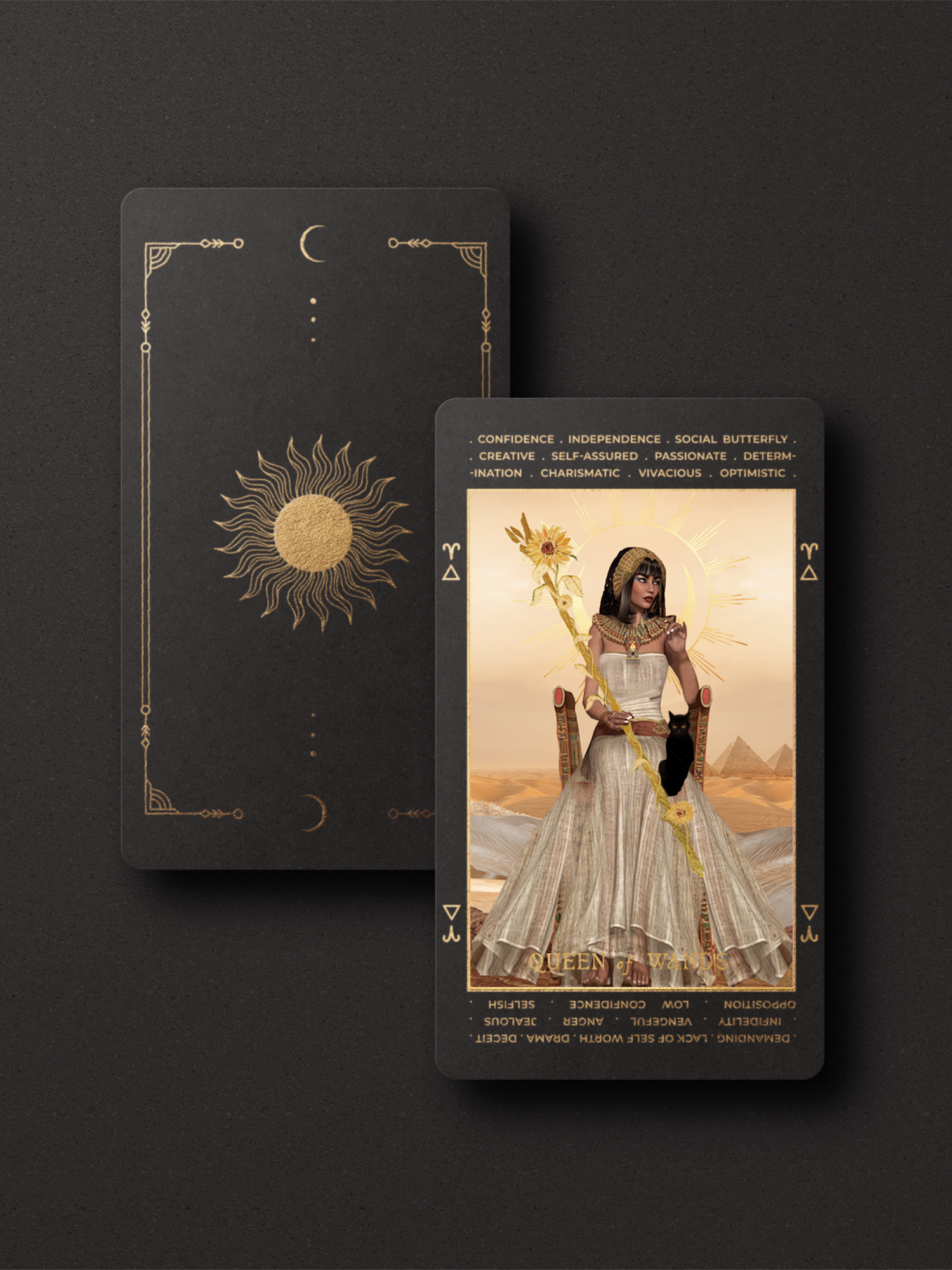 ST SOLEIL - Wholesale Tarot/Oracle Card - Lucid Dreams Beginners Tarot Deck EDIV, Black Eclipse10