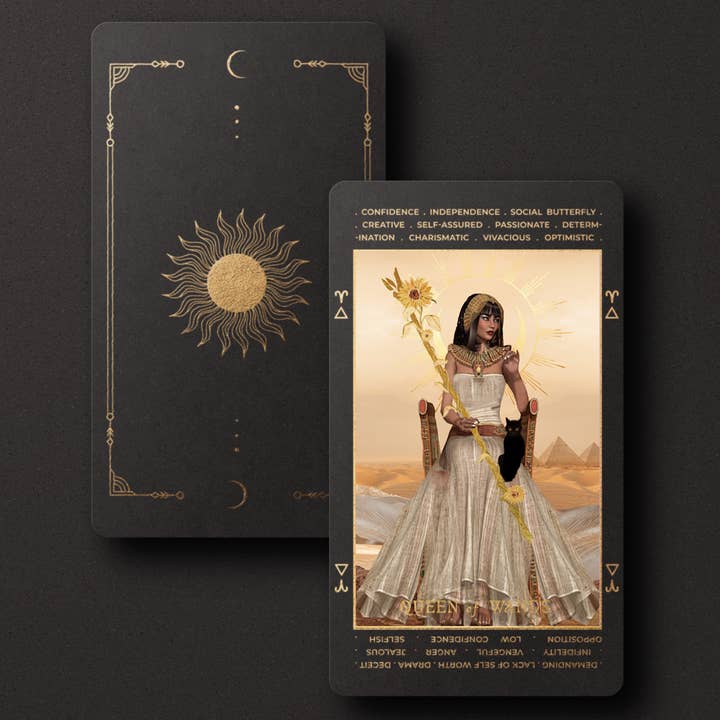 ST SOLEIL - Vente Cartes de tarot - Lucid Dreams Beginners Tarot Deck EDIV, Éclipse Noire10