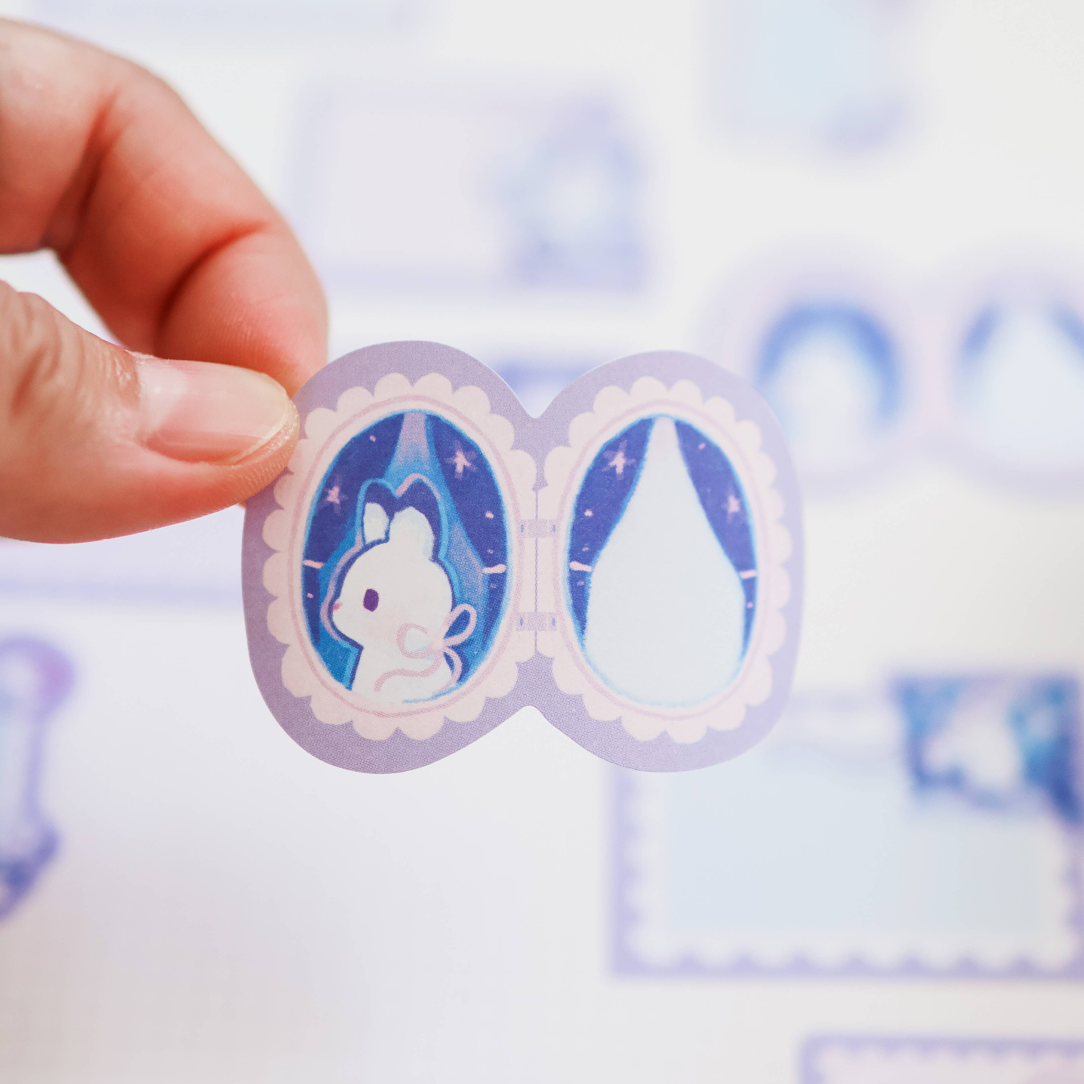 Thousand Skies - Wholesale Gift Tag Label - Paper Roll Labels (Kiss Cut) - Star Bouquet8