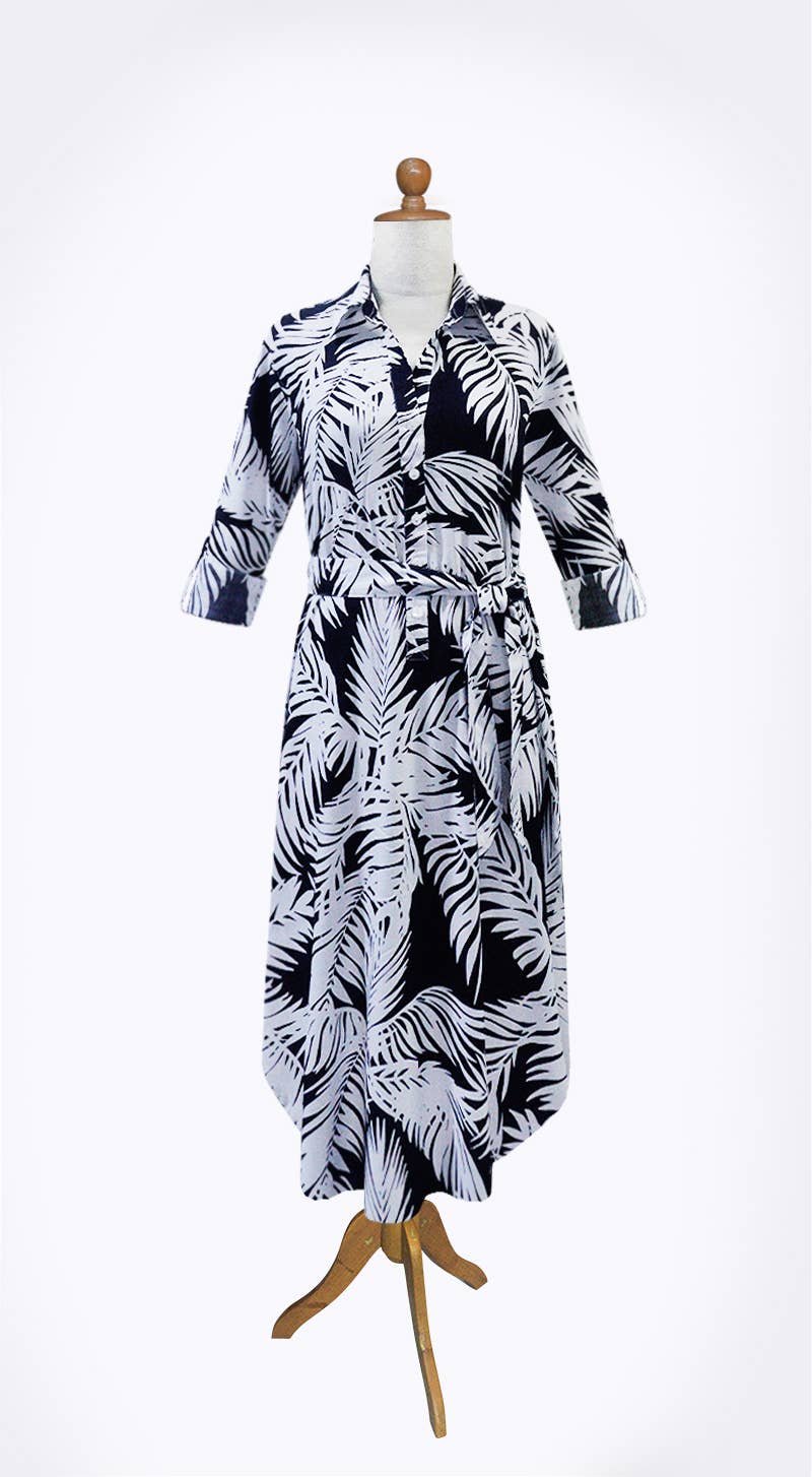 La Mer Luxe - Venta al por mayor Vestido - Mujer - Agosto Midi Noche Suelto Ajuste Otoño9