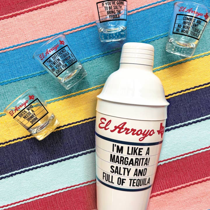 El Arroyo - Wholesale Cocktail Shaker - 16oz Marquee Cocktail Shaker - Salty0