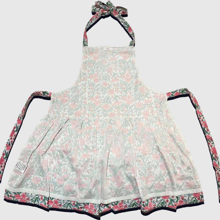 Shastra Home - Wholesale Apron - Adult Pink Blooming Apron2