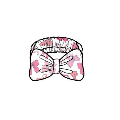 Macaron + Me - Wholesale Hair Bow - Kids - Plush Bow- Pink Bows