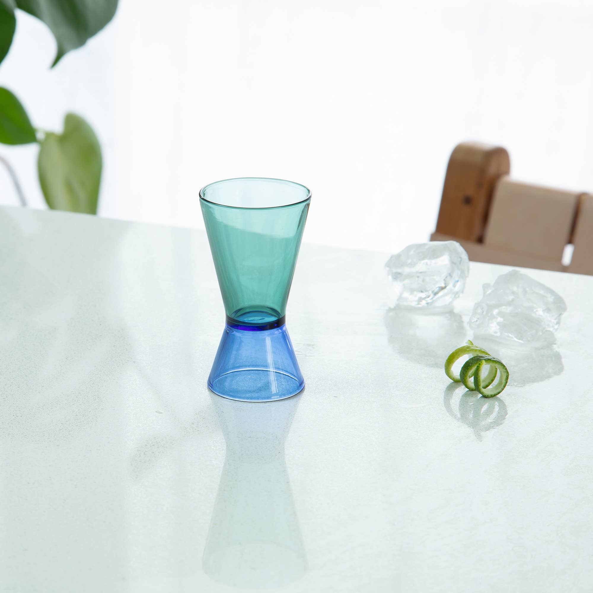 Block Design - Wholesale Jigger - Duo Tone Cocktail Jigger0