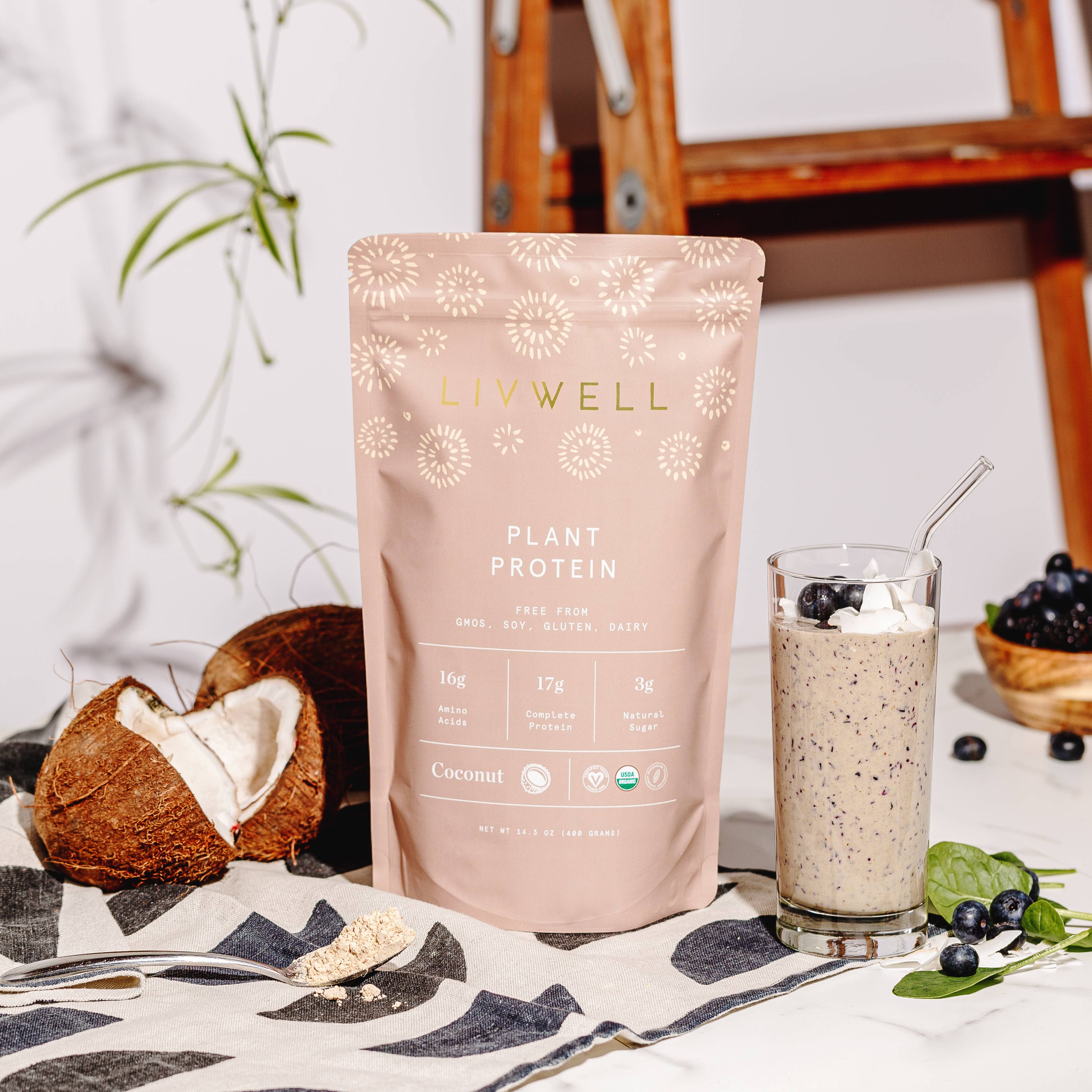 Livwell Nutrition - Wholesale Protein/superfood powder - Coconut Protein Blend5