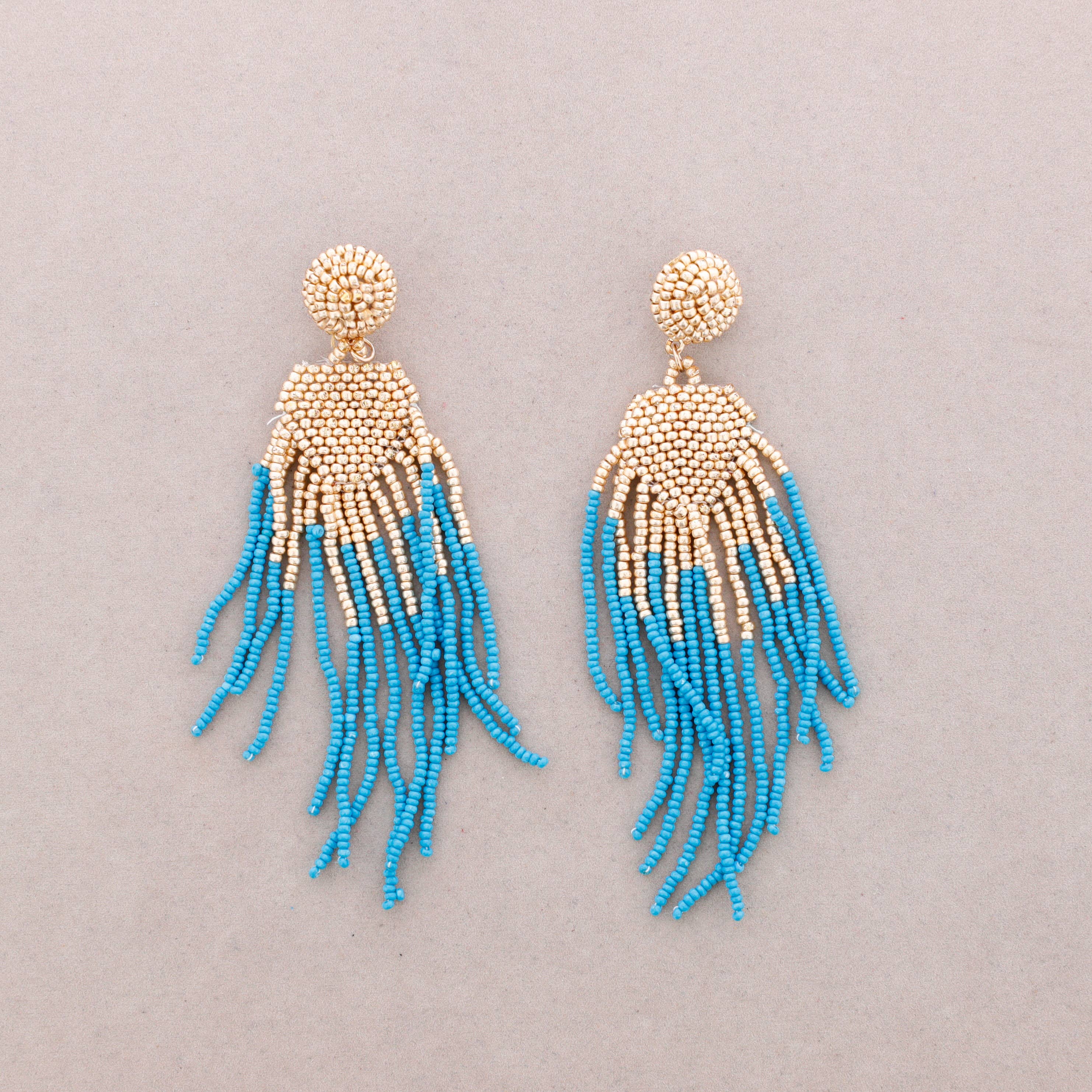 Sonata - Wholesale Snap Jewelry - Ethnic Beaded Earrings7