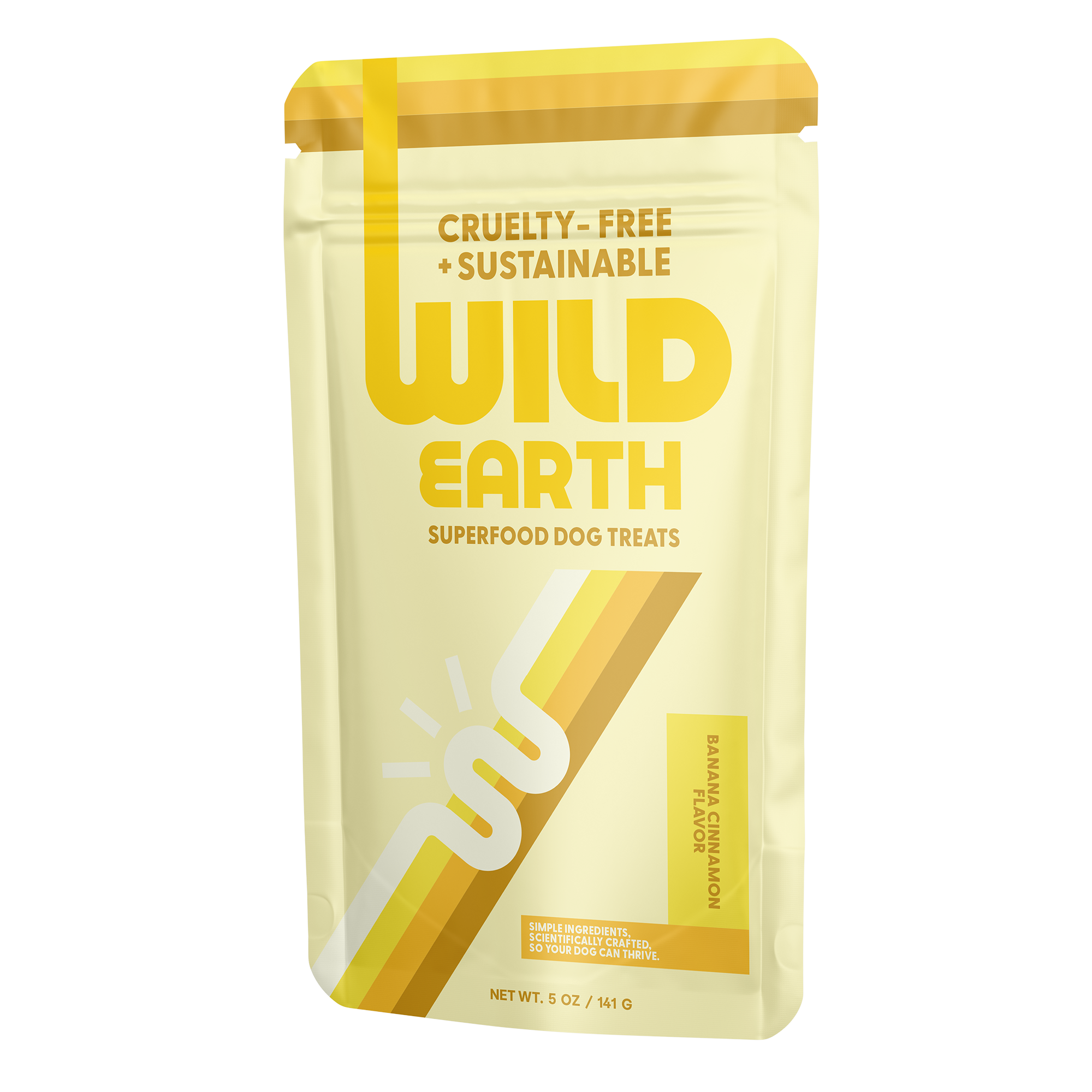 Wild Earth – snacks e guloseimas - Cão por atacado – Mimos para Cão Superfood Com Koji, Banana Canela (5oz)6