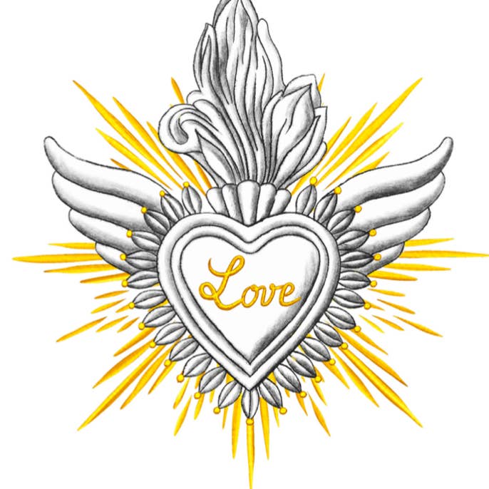 Exvotruc Love Double Card for wholesale by Editions MaT