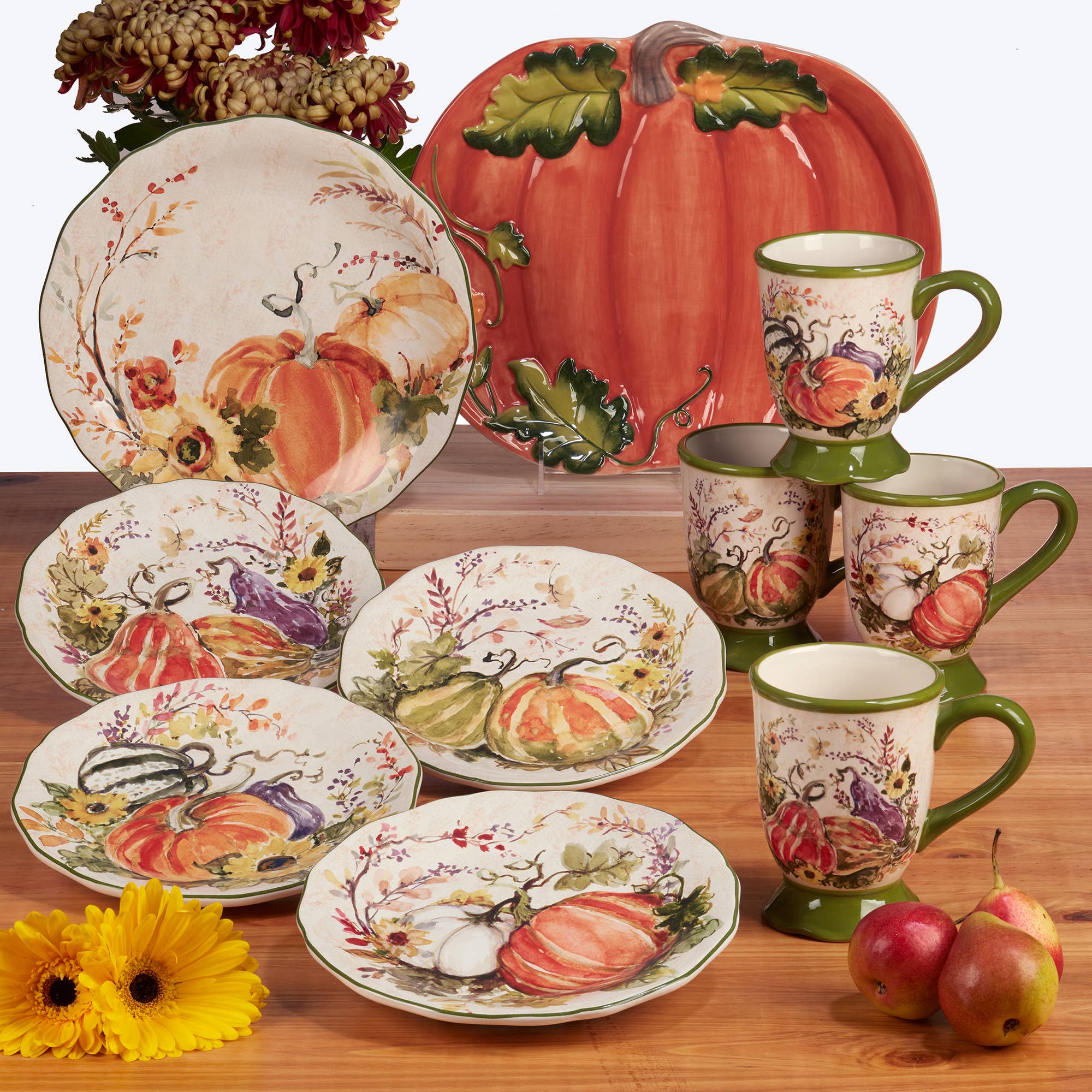 Certified International – wholesale Dinner plate – Harvest Morning Fall Dinner Plate 11in1