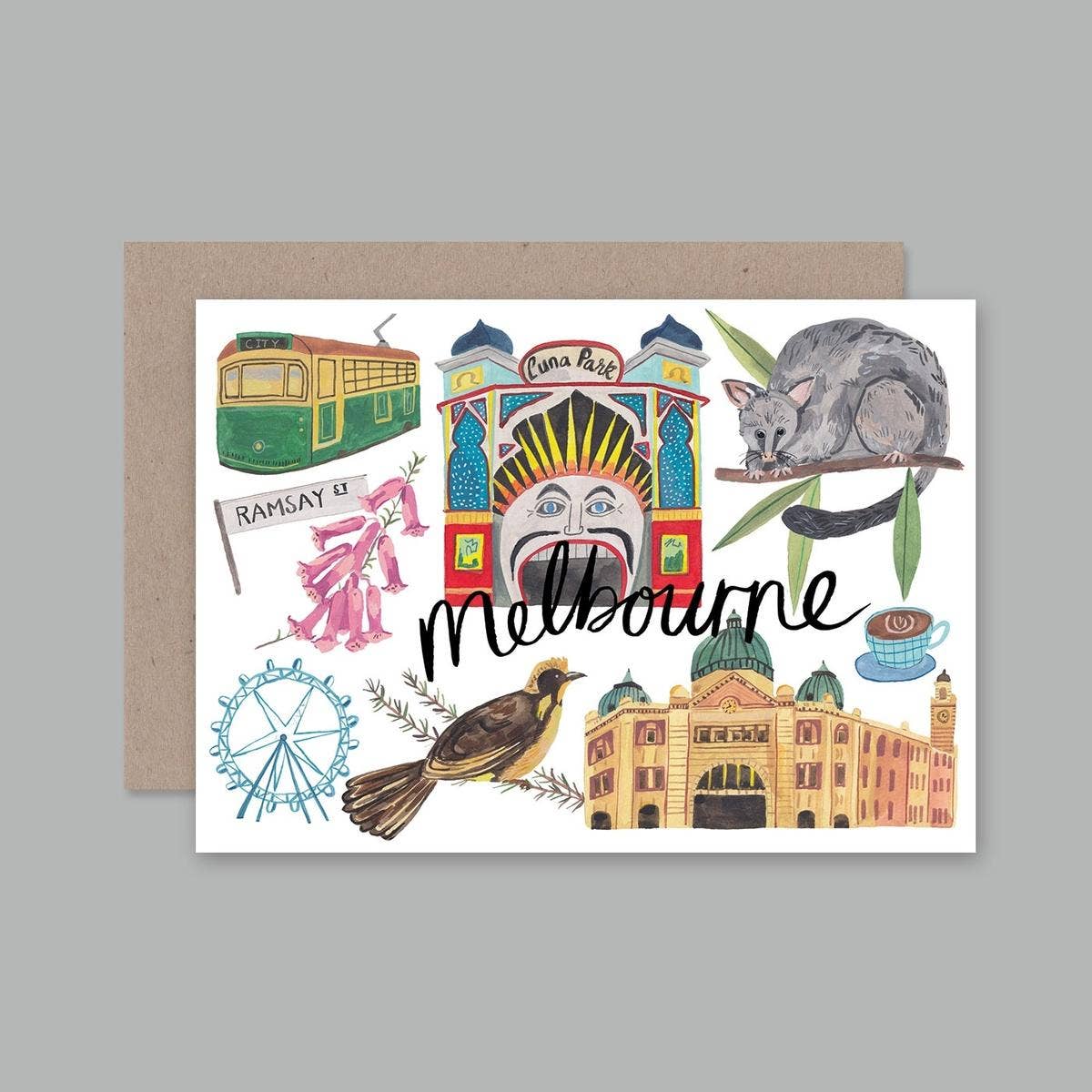 AHD Paper Co - Wholesale Everyday greeting card - Melbourne card