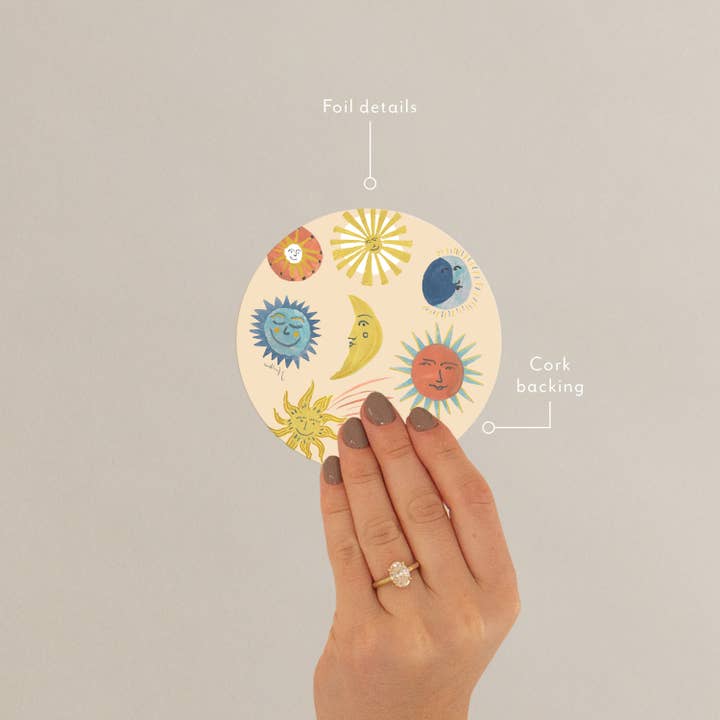 Seedlings - Wholesale Coasters - Sun and Moon Seedlings Coaster1