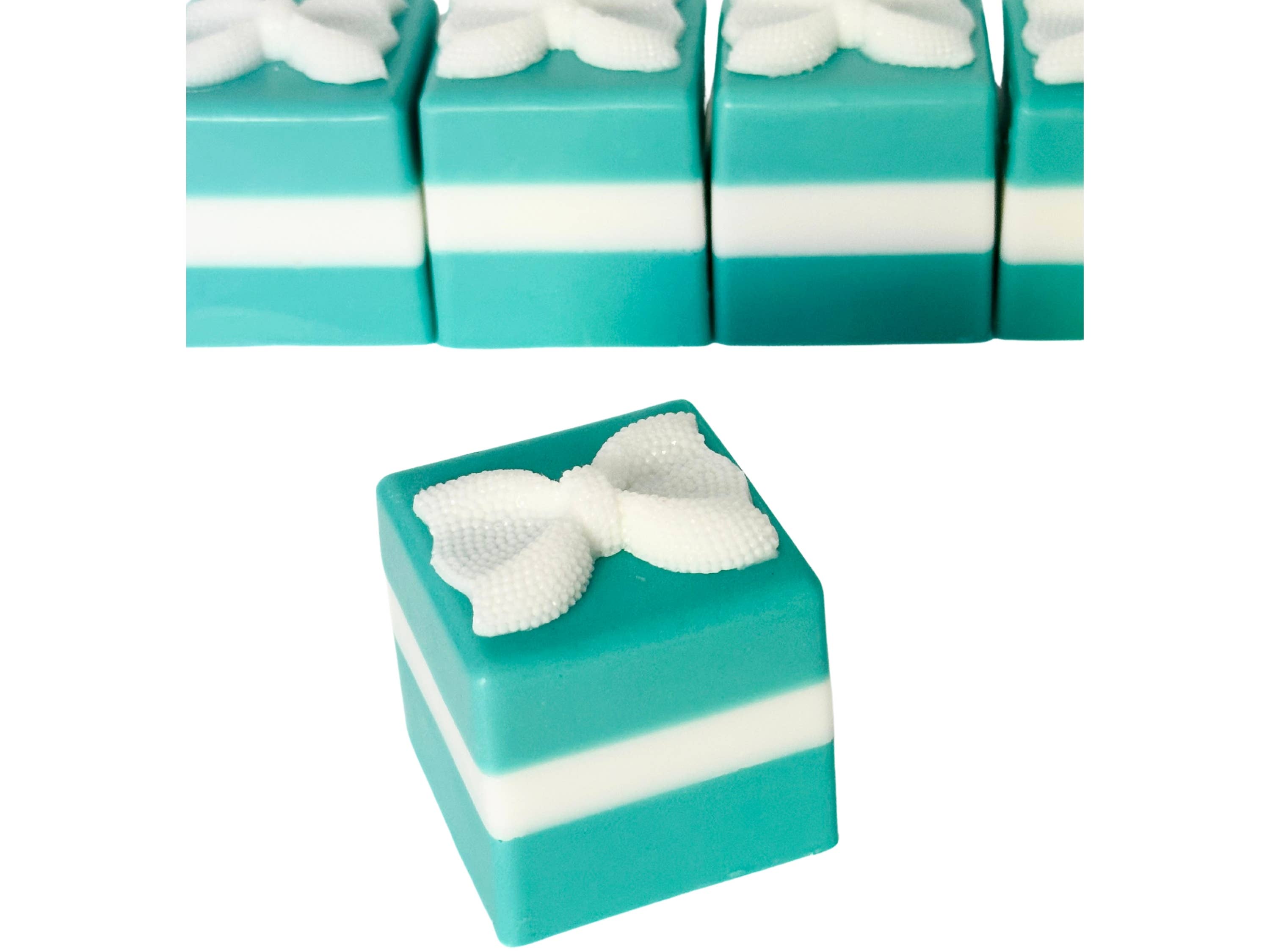 Sweet Rosie’s Soaps & Gifts - Wholesale Bar Soap - Teal Gift Box Soap, Vegan, turquoise, Made With Coconut Oil3
