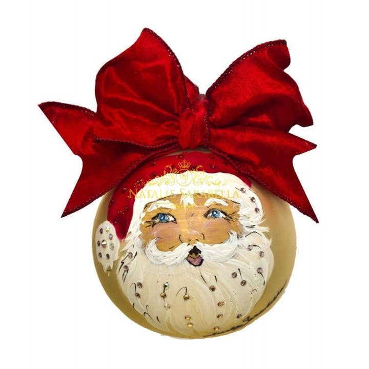 SANTA'S FACE - Select Sizes for wholesale by Natalie Sarabella LLC