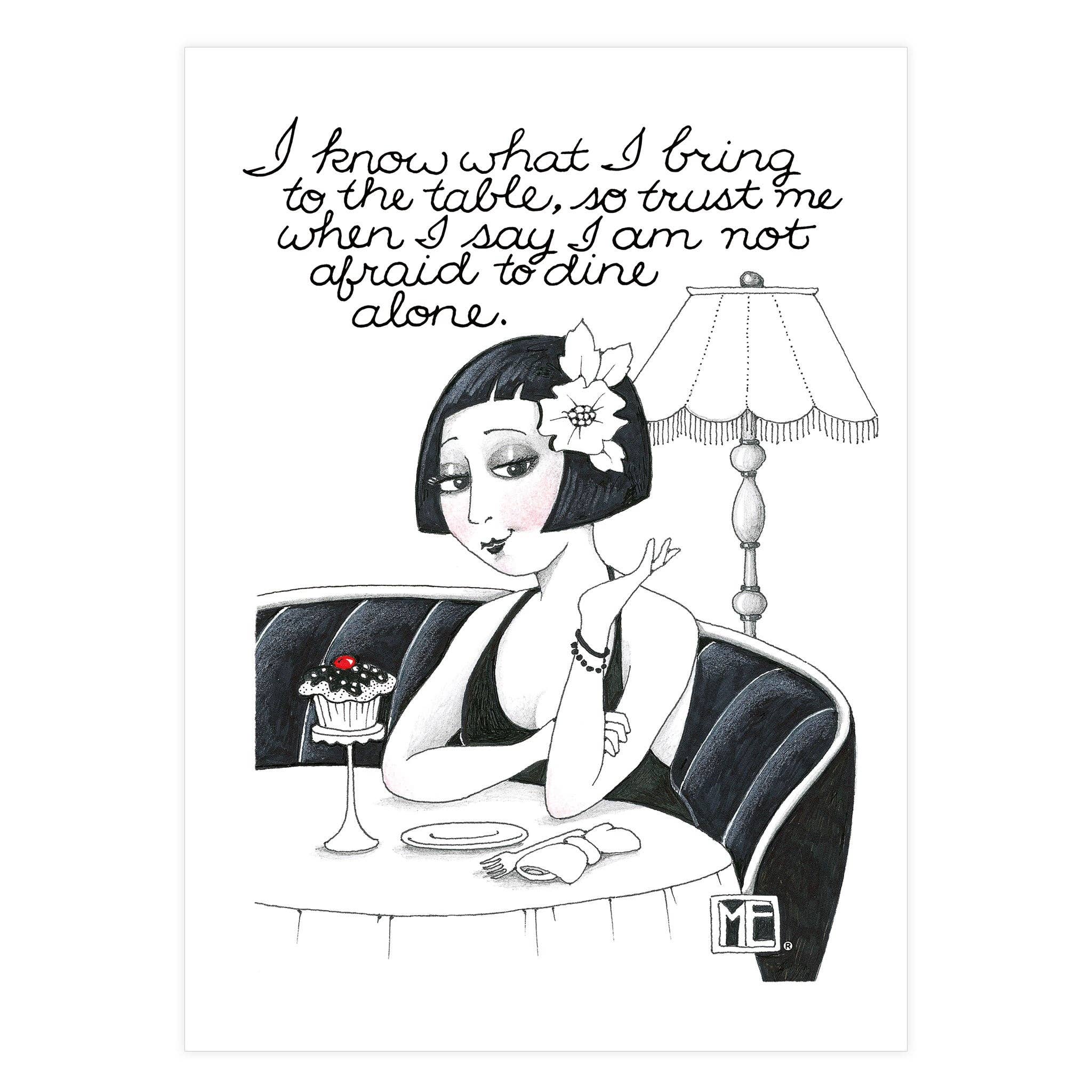 Mary Engelbreit Studios - Wholesale Postcard - The Divorcee Postcards2