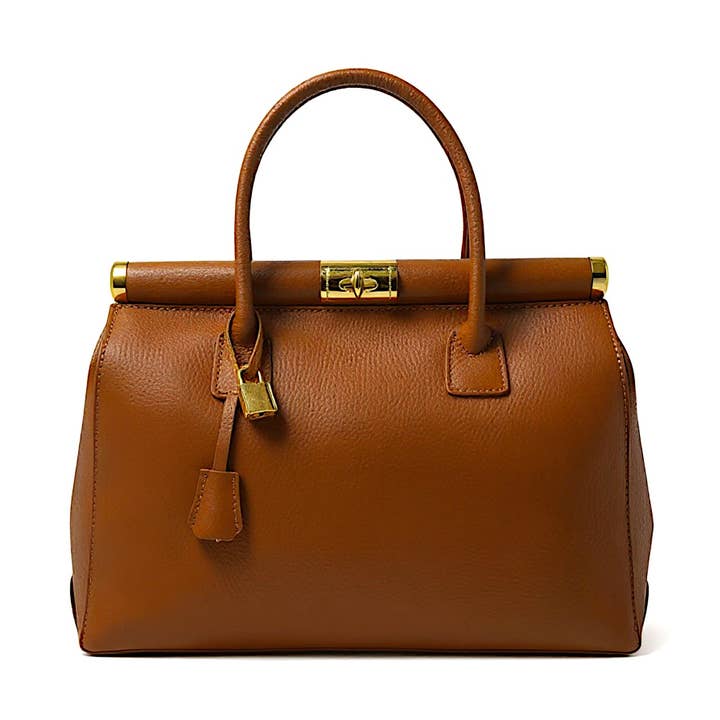 Sac cuir NORA Camel pour la vente par ZEEN