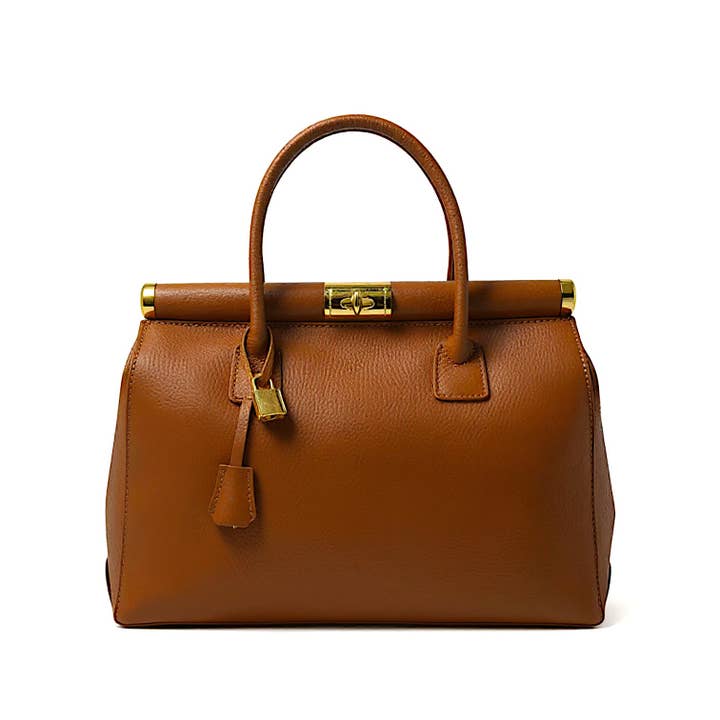 NORA läderväska kamel för wholesale av ZEEN