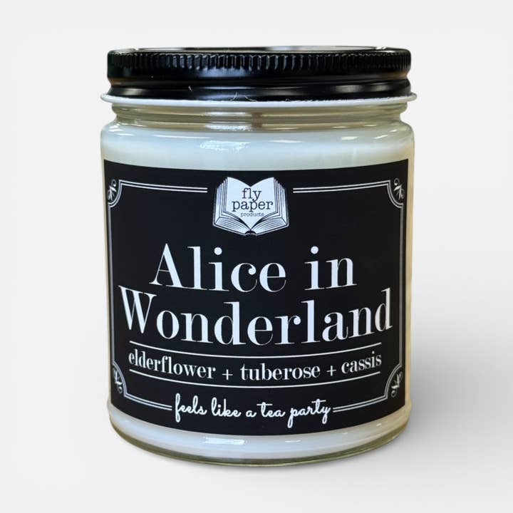 Alice in Wonderland 9oz *New Scent* Elderflower + Tuberose for wholesale by Fly Paper Products