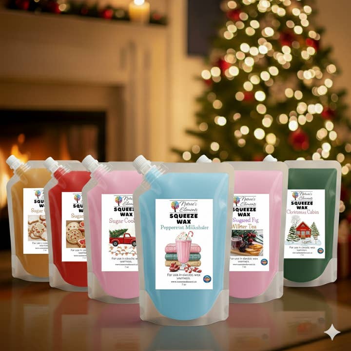 Wax melt Squeezable Winter Scents for wholesale by Nature's Elements