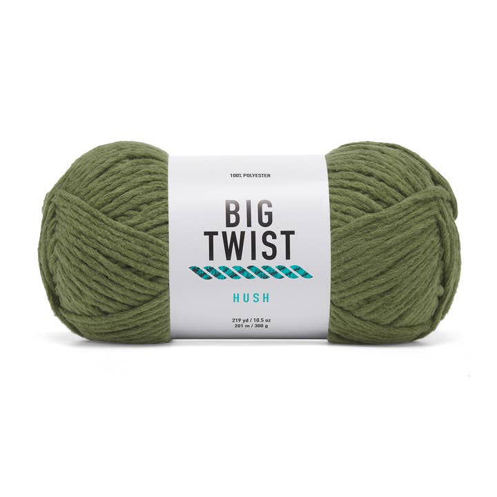 Crafted by Catherine - Wholesale Yarn - Big Twist Hush Yarn | 10.5oz/300g | Bulky #5 | Pack of 4