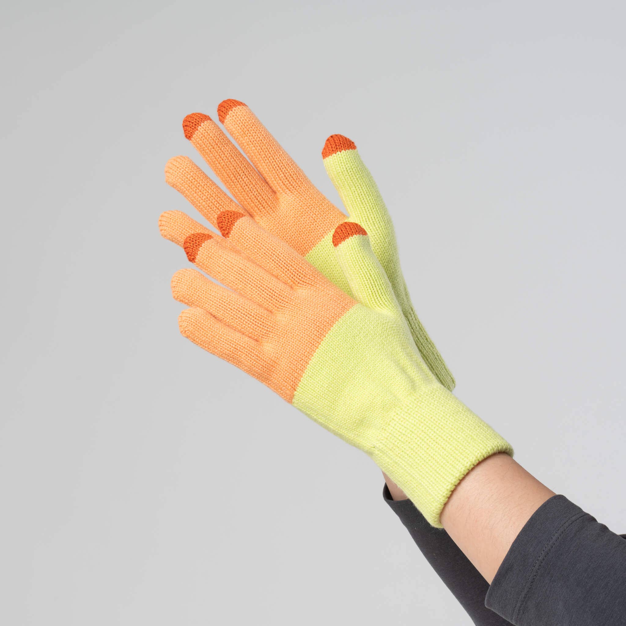 VERLOOP | knits - Wholesale Handschoenen - Dames - Kleurblok Brei Touchscreen Handschoenen43