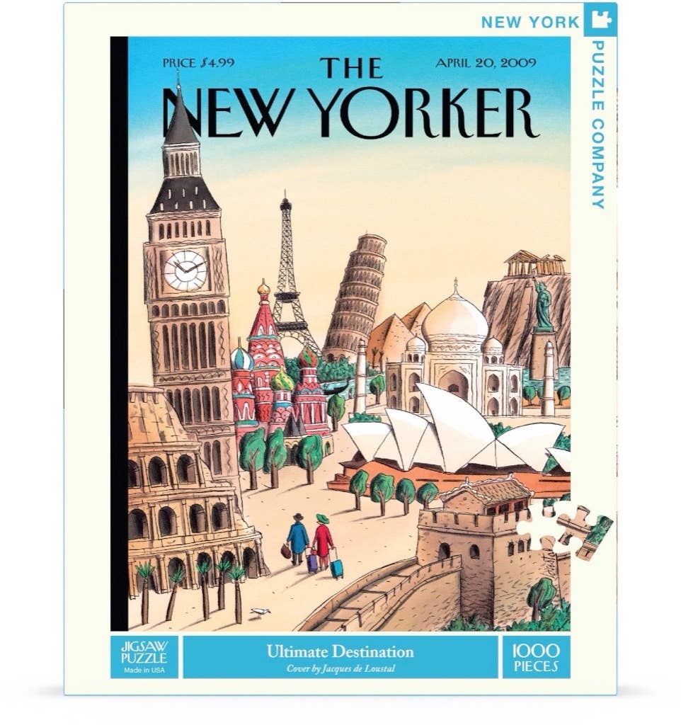 New York Puzzle Company - Wholesale Puzzle - Adult - Ultimate Destination - 1000 Piece Jigsaw Puzzle1