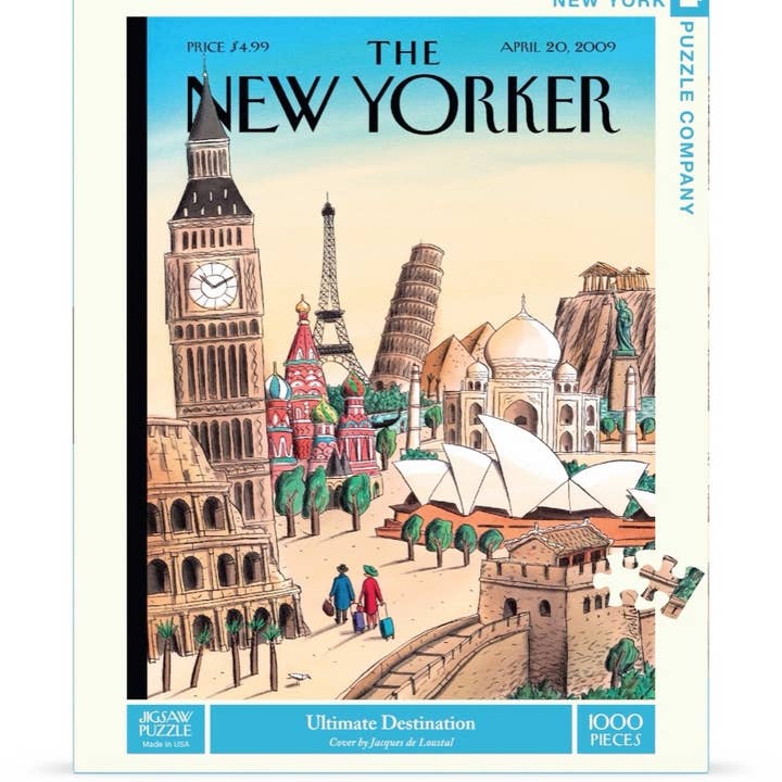 New York Puzzle Company - Vente Puzzle – adulte - Destination ultime - Puzzle de 1000 pièces1