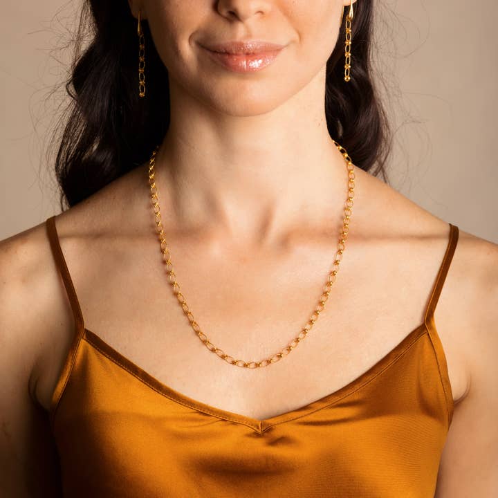 DelBrenna - Wholesale Link & Chain Necklace - Collana Ponte Vecchio in Oro