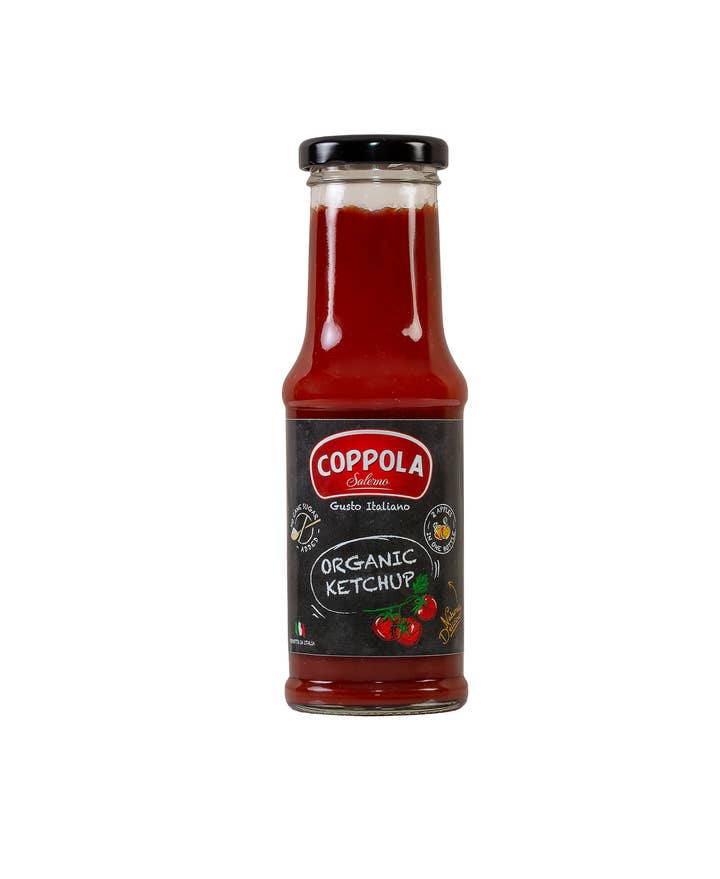 Gourmica - Wholesale Ketchup - Coppola Organic Ketchup No Sugar Added (235g)