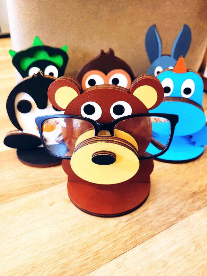Soporte para anteojos Baby Animal para venta al por mayor de Laser by D.A.M.