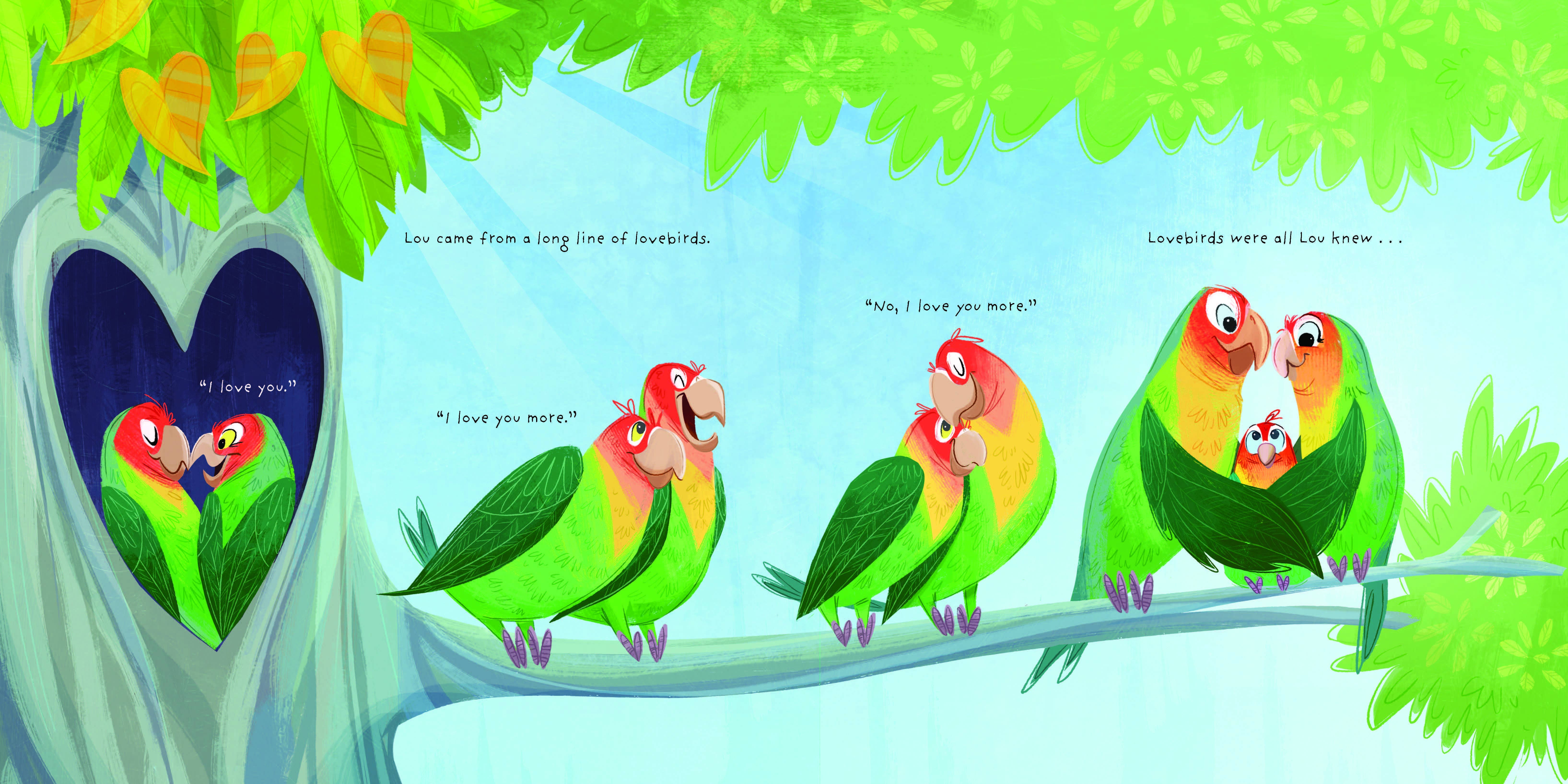 Hachette Book Group - Wholesale Preschool Book (3-5) - Lovebird Lou by Tammi Sauer1