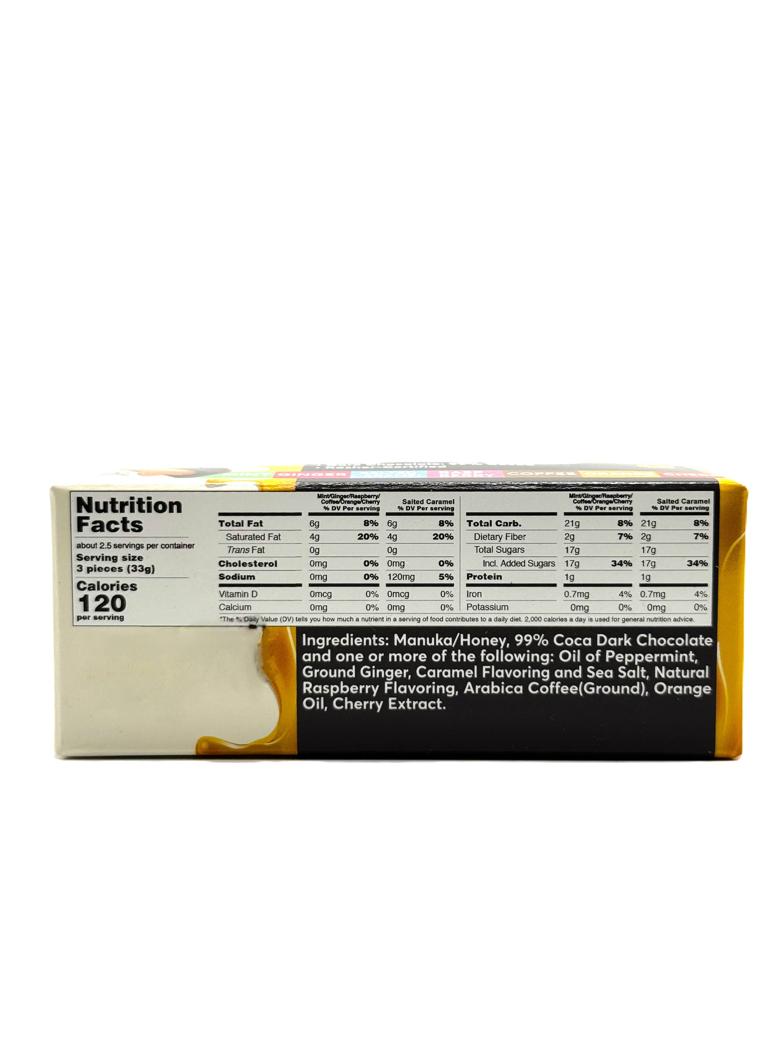 Pacific Resources – wholesale Chokladkartong – Manukahonungfyllda chokladtryfflar presentask4