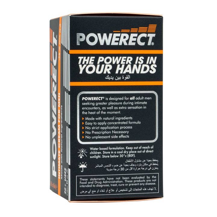 Creative Conceptions LLC - Wholesale Personal Lubricant - POWERECT CREAM 48ML PUMP