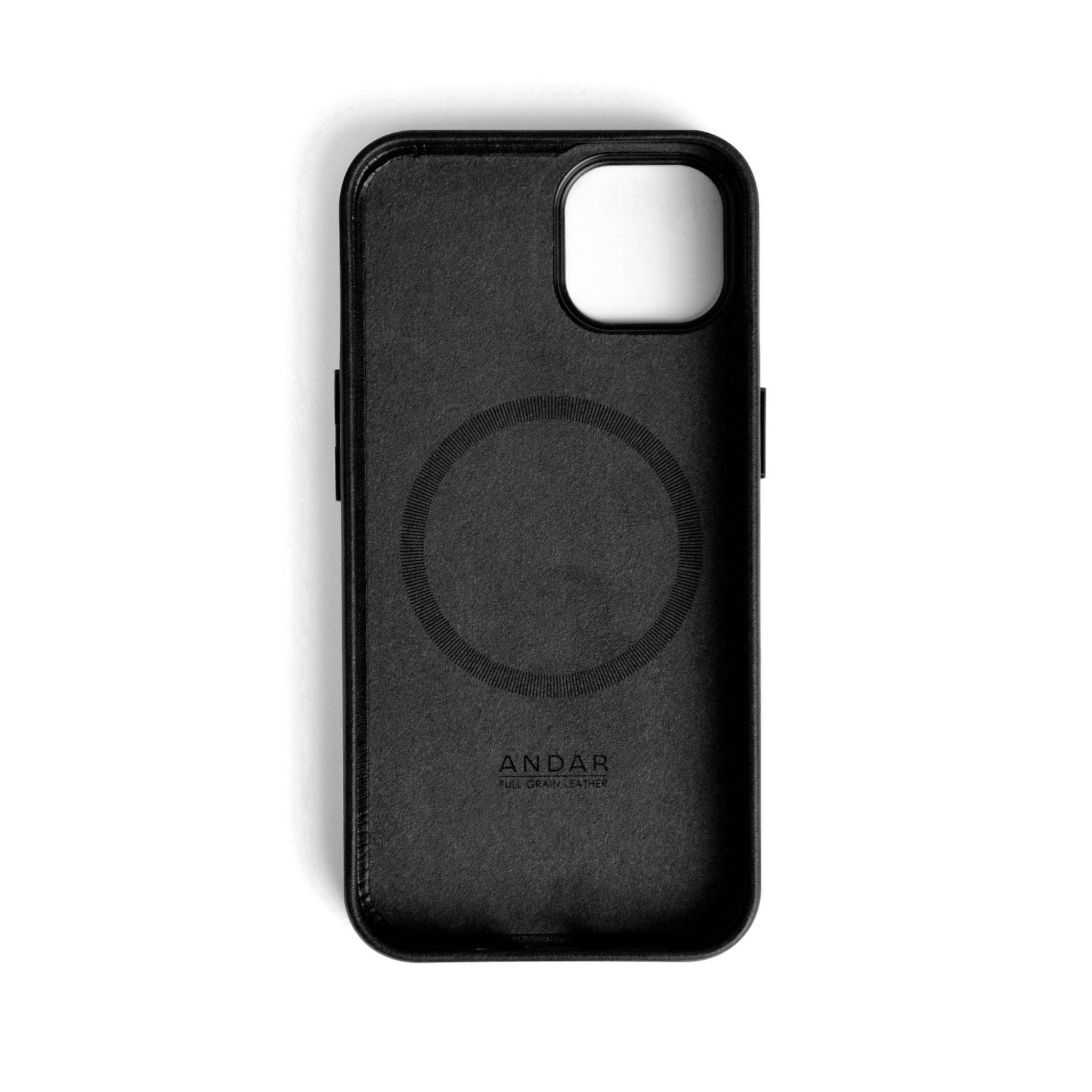 Andar - Wholesale Phone Case - Unisex - The Aspen Full Grain Leather iPhone Phone Case with MagSafe154
