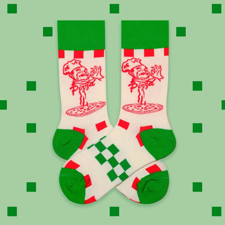 Pizza street food socks I Wholesale for wholesale by Offbeat