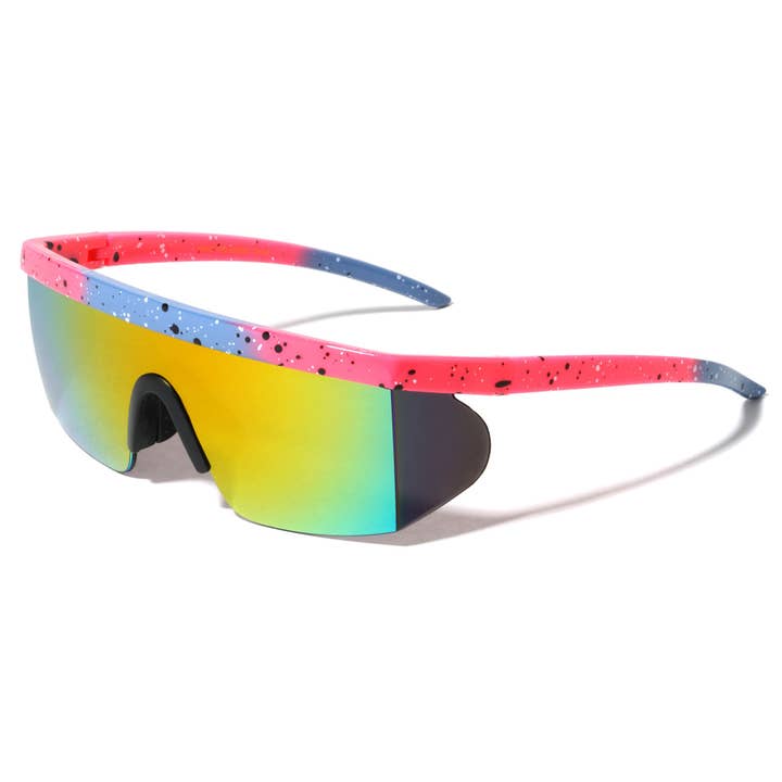 Rechthoekige Schild Zonnebril bp0188-cm voor wholesale door Sunrayzz Imports