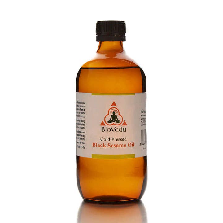 Black Sesame Oil, Cold Pressed - Conventional for wholesale by Bio Veda