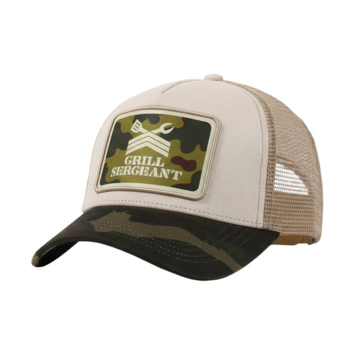 Sargento da Grelha | Boné de Caminhoneiro Engraçado por atacado de Sleazy Greetings