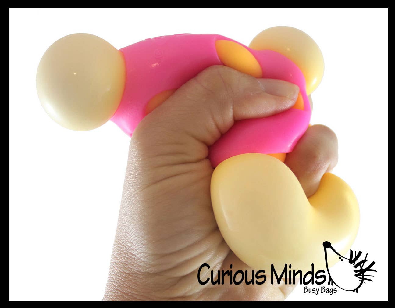 Curious Minds Toys – Brinquedo de espuma - Crianças e bebés por atacado – 1 Cogumelo Nee Doh Soft Squeeze Stress Ball6