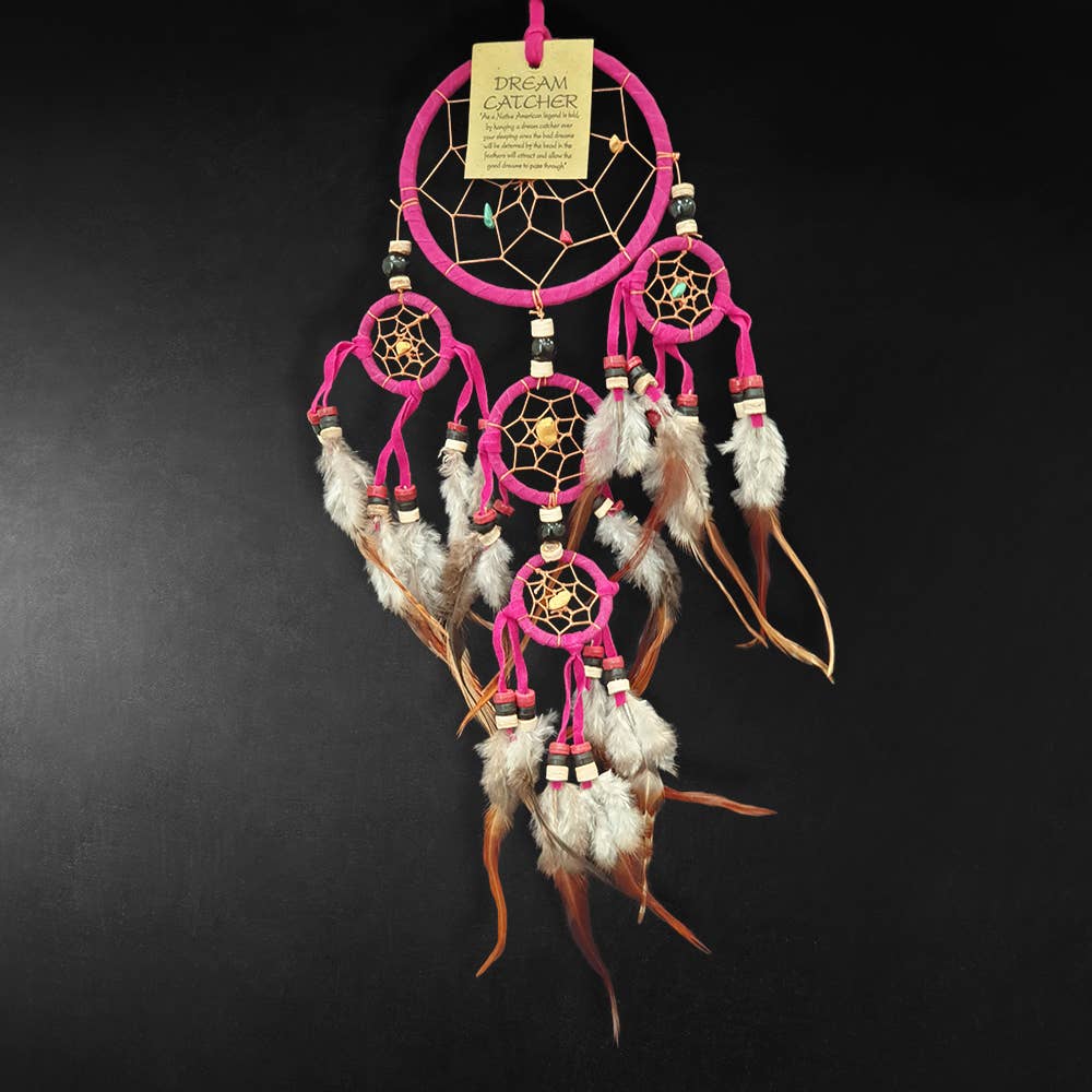 VIE - Wholesale Dream Catcher - Dream Catcher, 9cm Ring with 4 Smaller Rings8