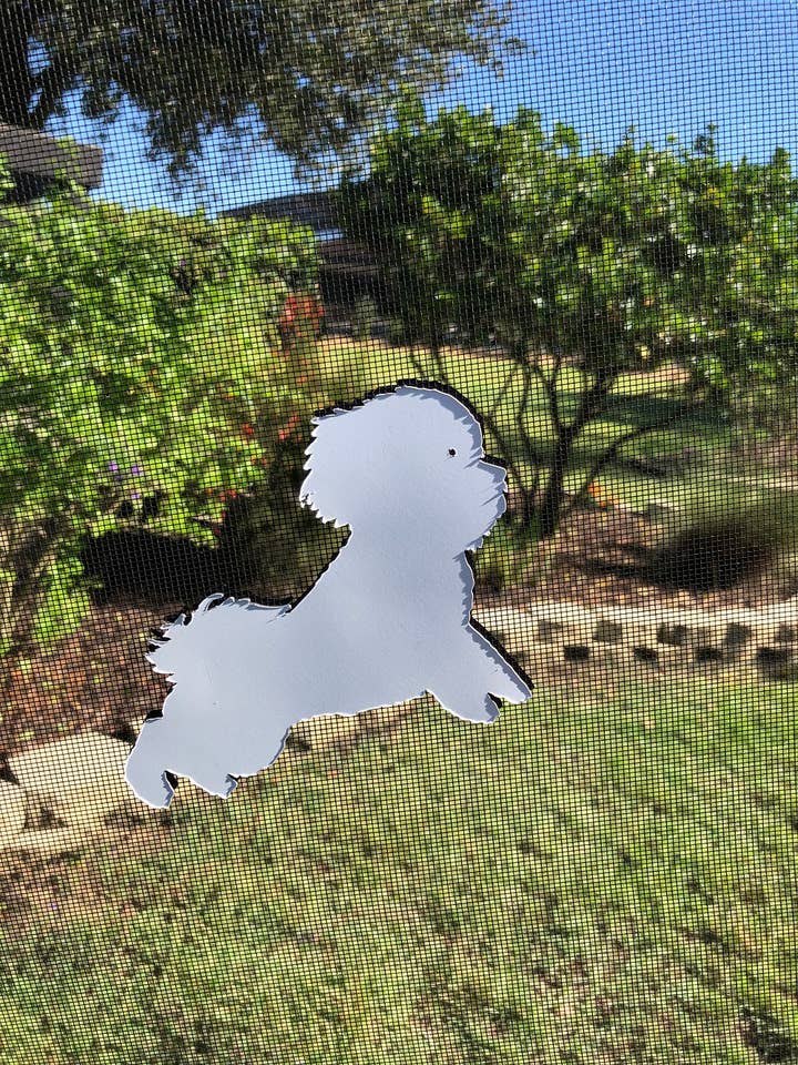 DCentral Bichon - Schermo magnetico flessibile per cani, dimensioni: 4,3 x 16,5 cm per la vendita all'ingrosso da parte di DCentral Magnetics