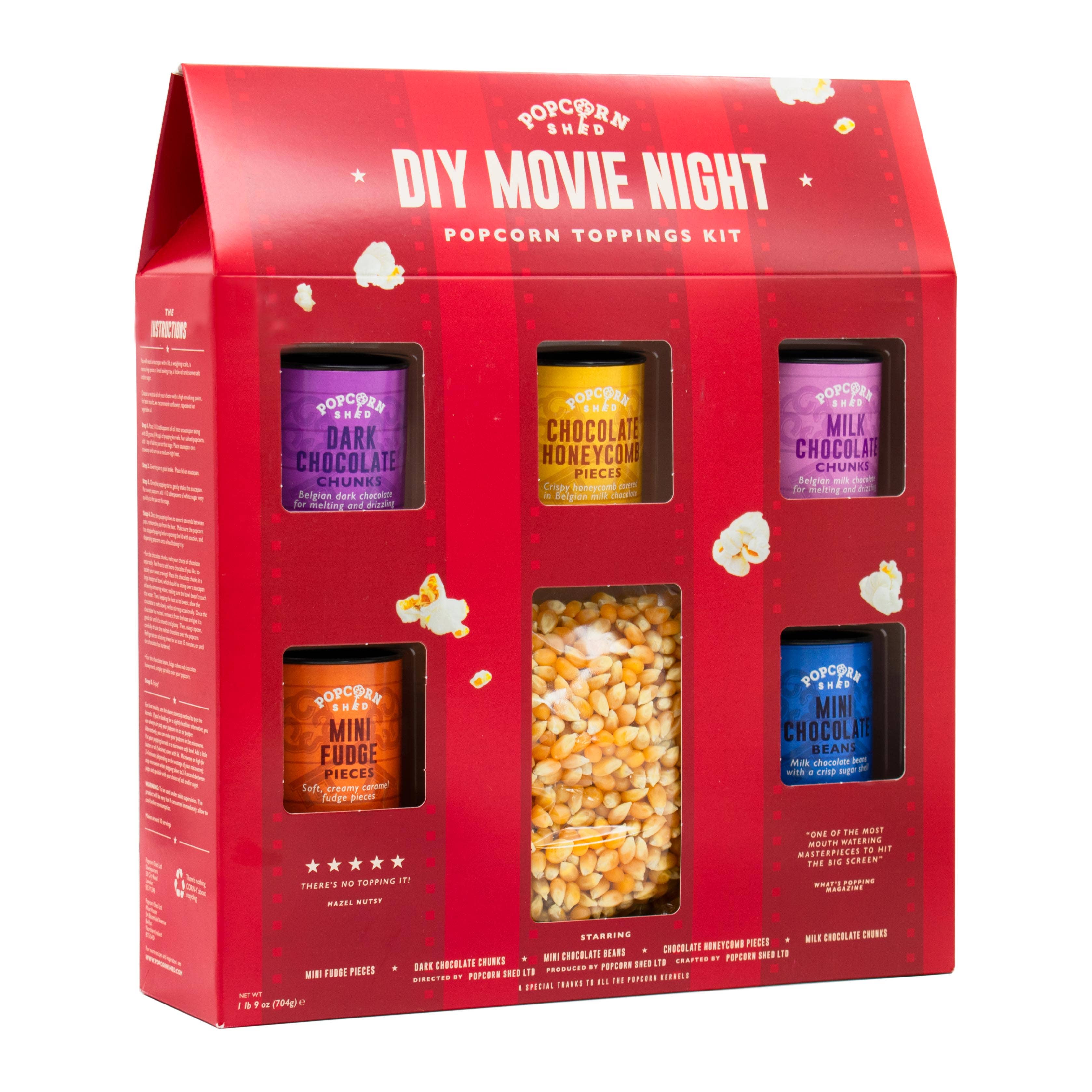 Popcorn Shed - Vendita all'ingrosso Kit fai da te per alimenti - Kit fai-da-te per condimenti popcorn serata cinema1