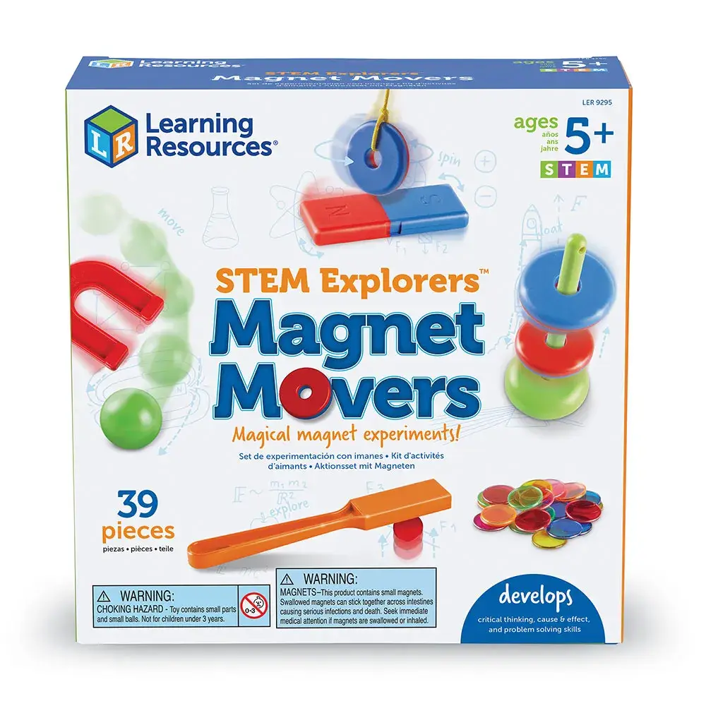 Learning Resources - Vente Lot de jouets – enfant - Moteurs magnétiques Stem Explorers™4