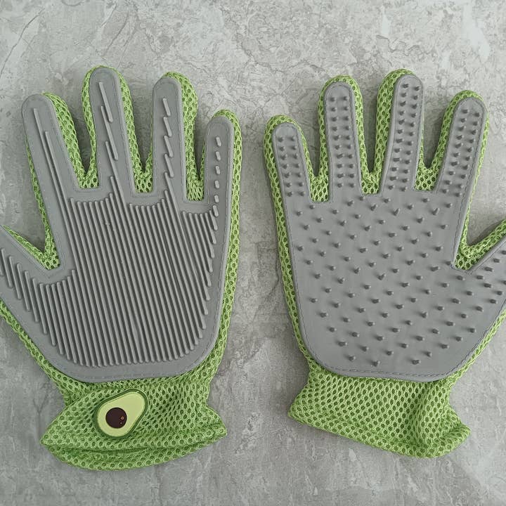 PetPals Group – Großhandel Haustierreinigung – PetPals Massage- und Fellhandschuh, 30,5 cm hoch, wiederverwendbar, Größe S