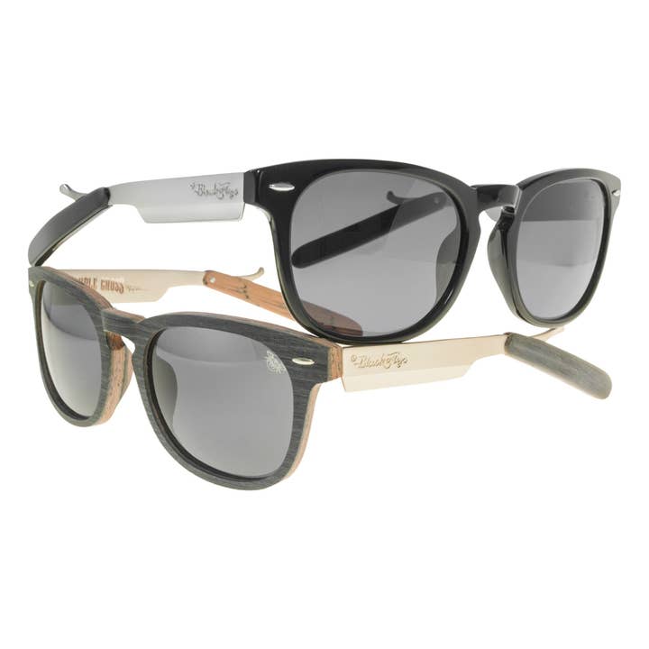 Black Flys Eyewear - Wholesale Sunglasses - Unisex - Fly Razor Travis Walker Collab