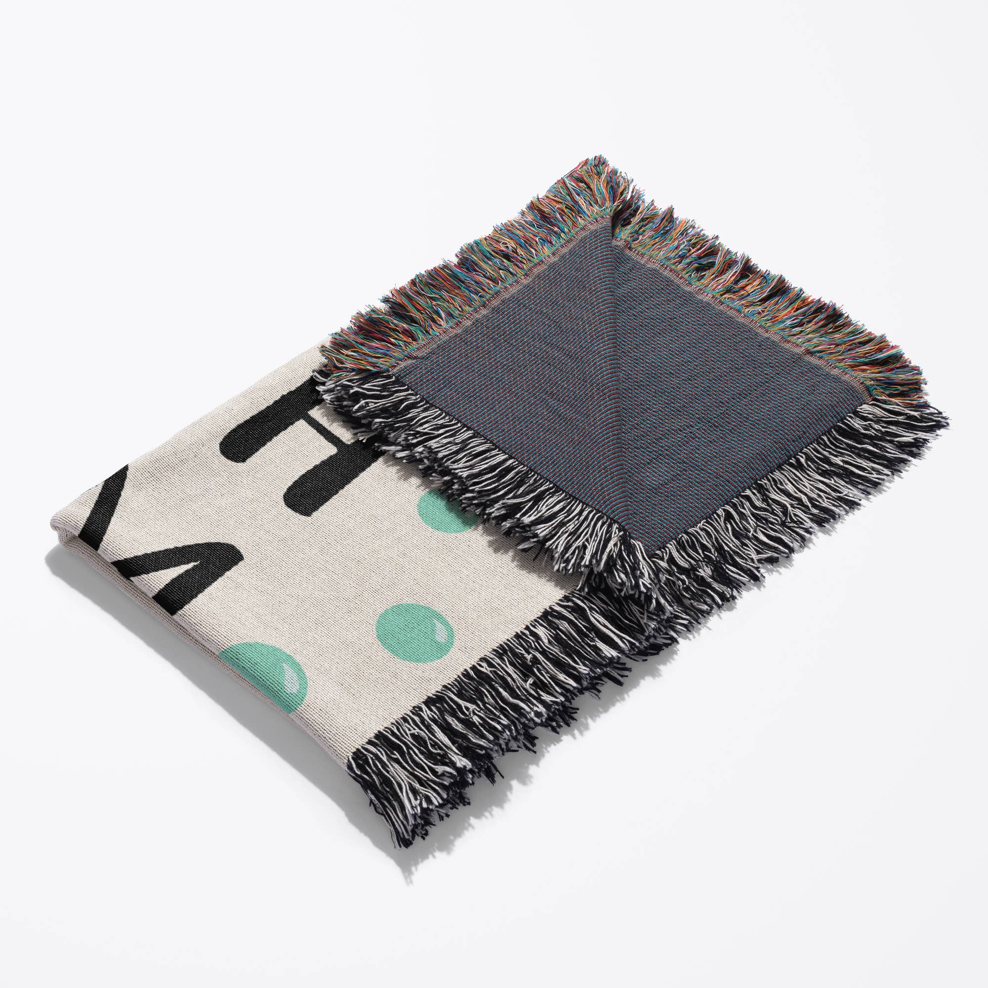 3dRose - Wholesale Throw Blanket - 3dRose, Fish Mom - for pet fish enthusiast - tropical and non-tropical aquarium owners - blue water bubbles, Blanket3